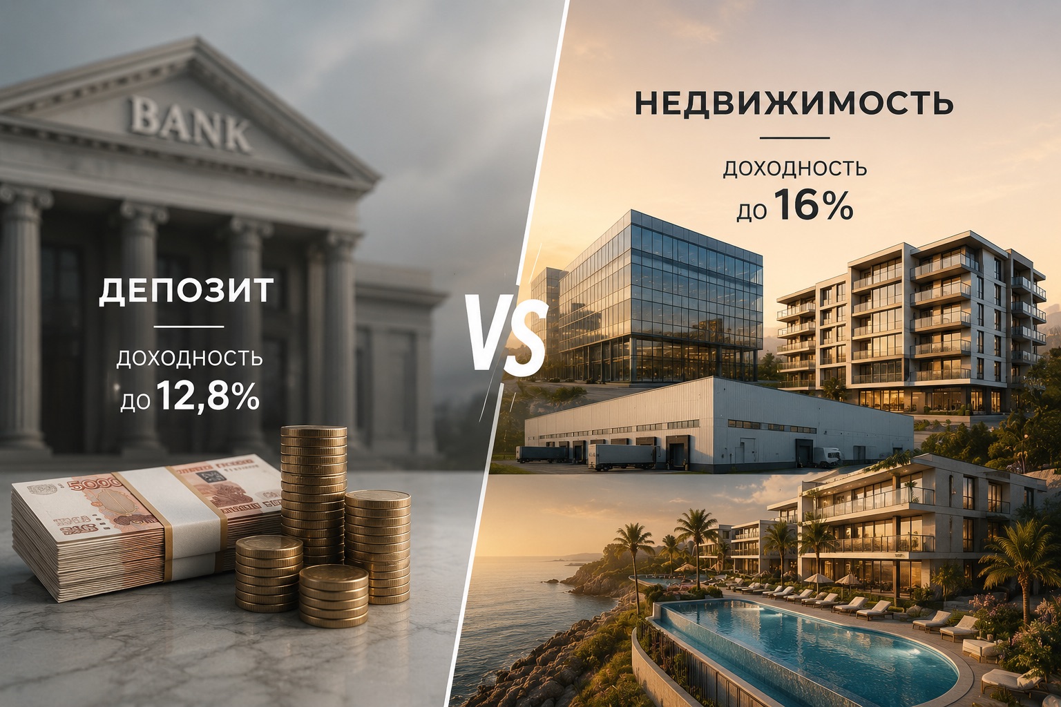 депозит или недвижимость - куда инвестировать в 2026
